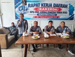 Gelar Rakerda 2026, DPD PJS Sumut Pertegas Jurnalis Harus Kompeten Siapkan Sejumlah Program Utama