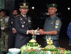 Dandim 0502/Jakarta Utara Pimpin Upacara Kesaktian Pancasila dan Kenaikan Pangkat Personel
