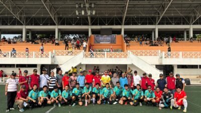 Momentum Sumpah Pemuda, Karang Taruna Malaka Sari Satukan Generasi Muda Lewat Turnamen Sepak Bola